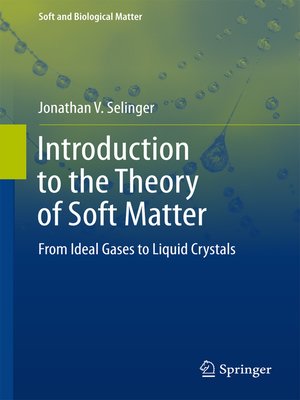 cover image of Introduction to the Theory of Soft Matter